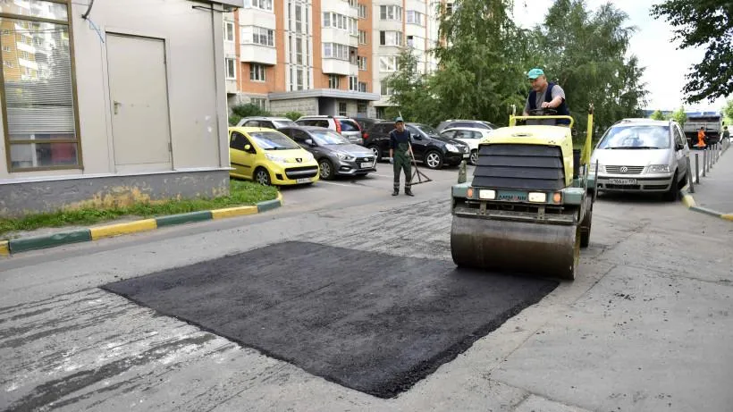 100% дорожных ям залатали в 57 городских округах Подмосковья