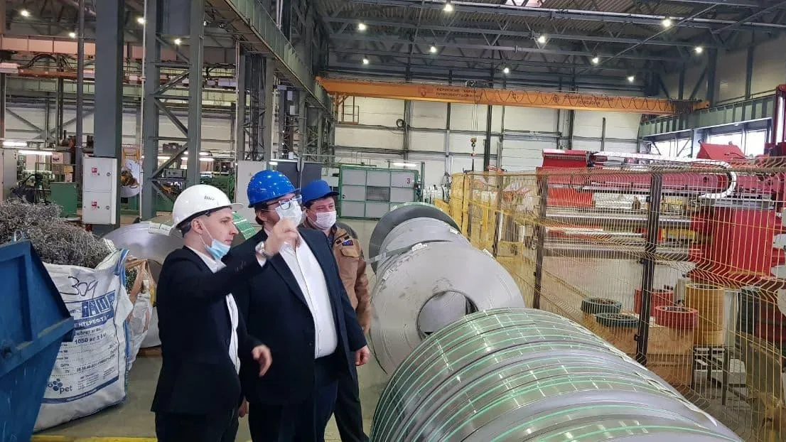 Фирма по производству труб в Подмосковье увеличит производительность труда на 30%