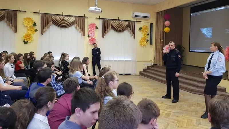 Школьникам Люберец рассказали о последствиях наркозависимости