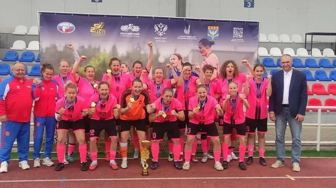 Футболистки Подмосковья выиграли чемпионат России среди глухих