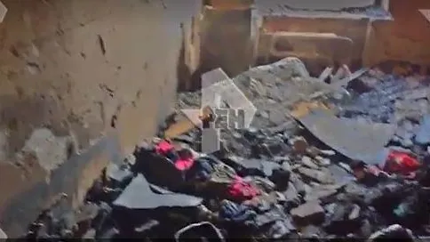 Видео с места пожара в Волоколамском округе, где погибли 4 ребенка, появилось в Сети