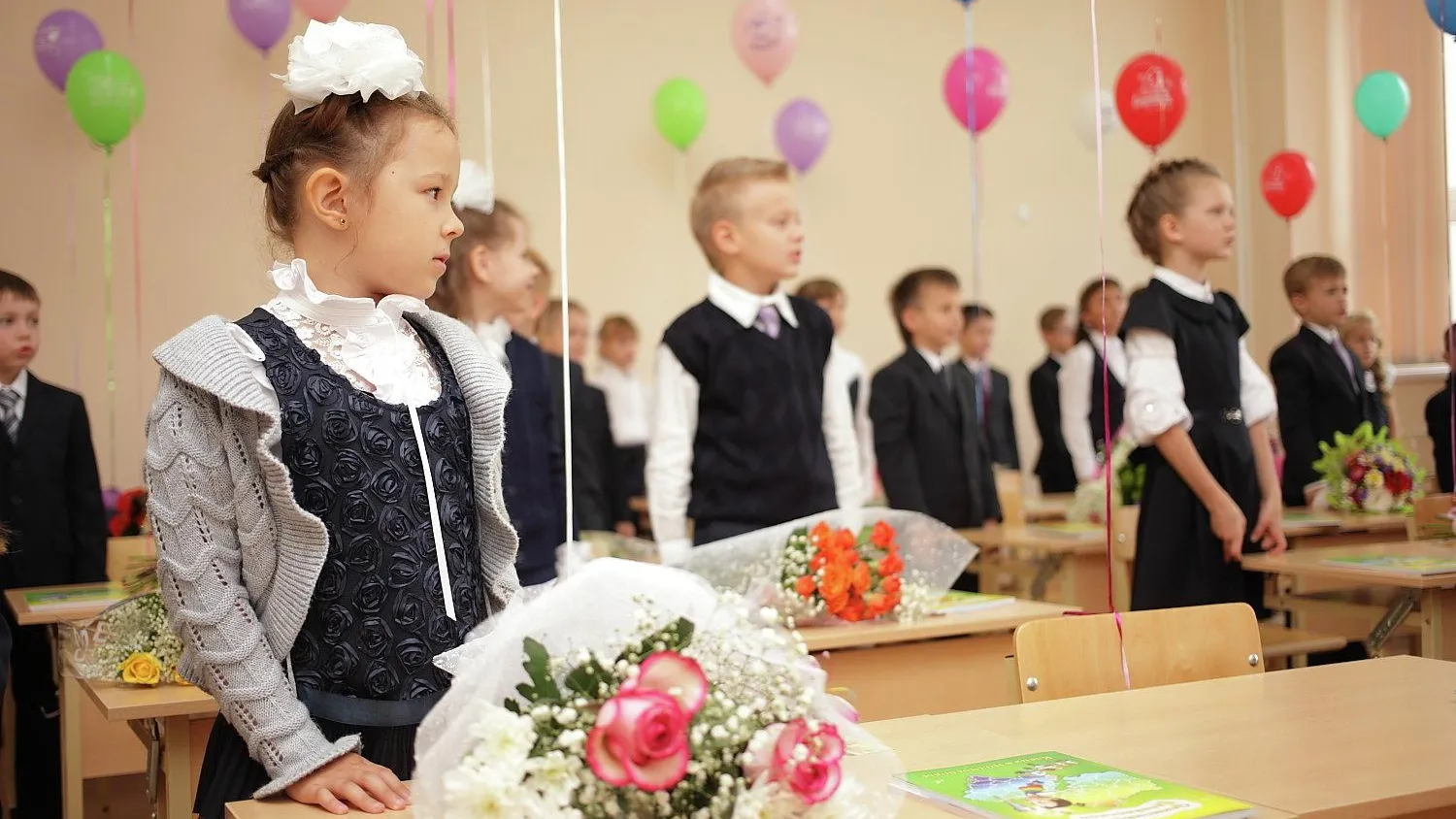 Церемония посвящения в первоклассники состоится в Дзержинском 1 сентября