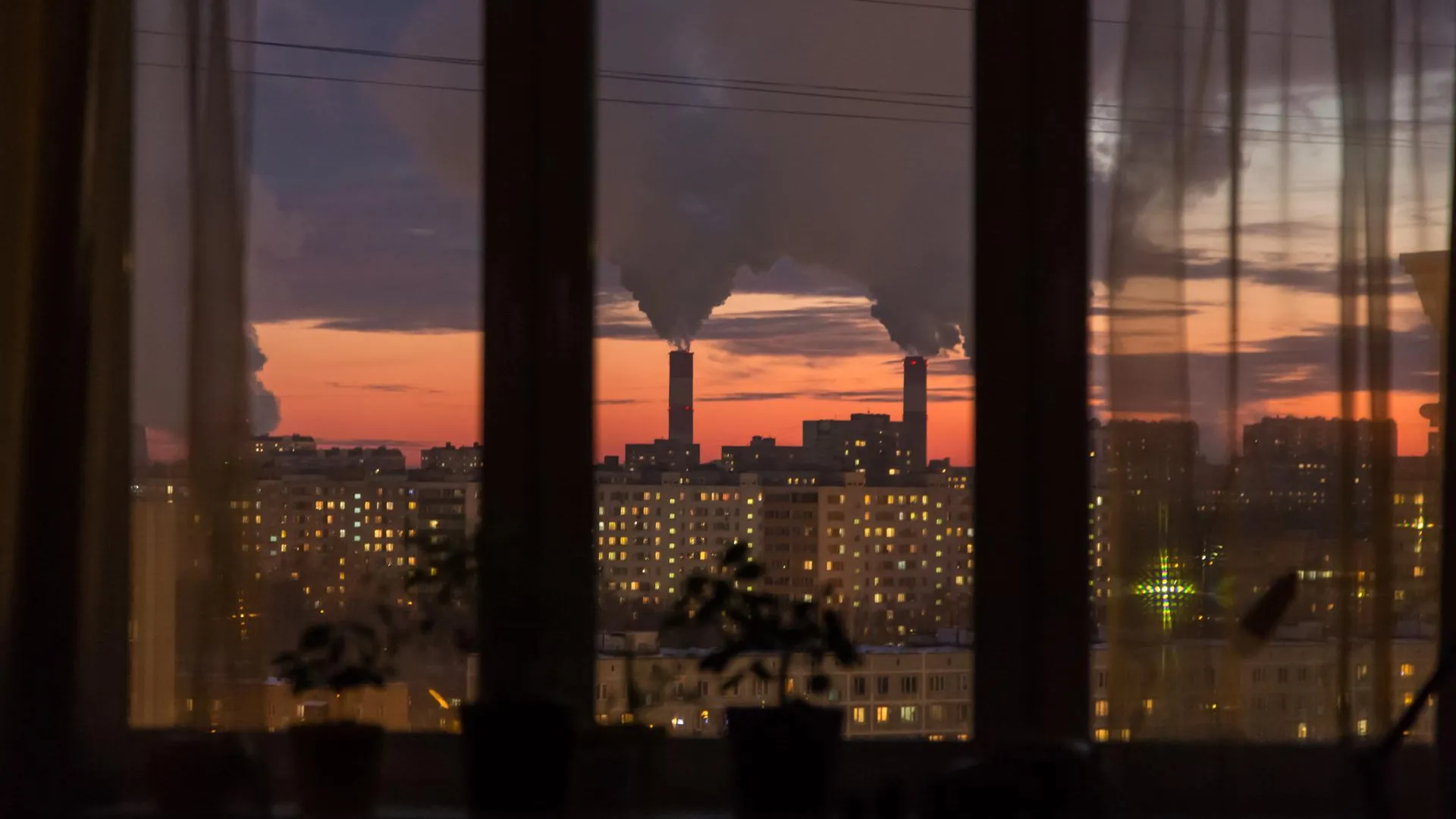 Ночь на воскресенье в Московском регионе была по‑июльски теплой
