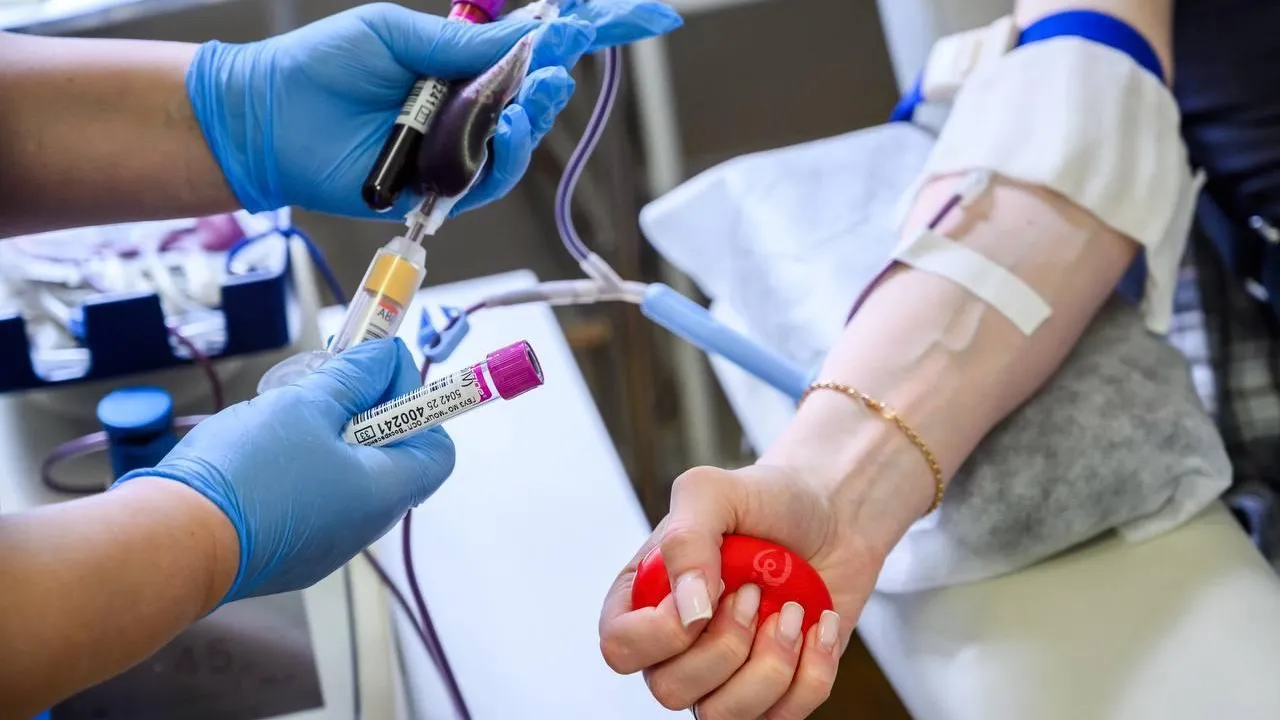 В Подмосковье заготовили почти 14 тонн донорской крови