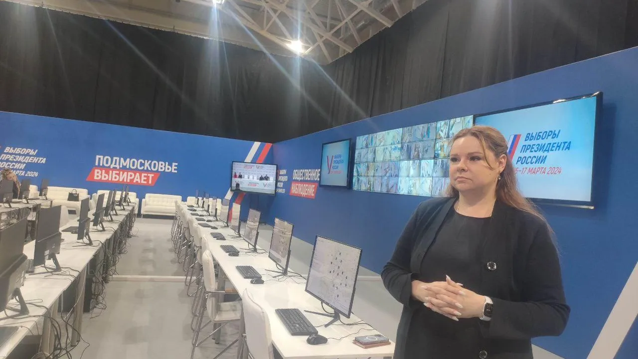Уникальная видеостена наблюдения за выборами появилась в Одинцове