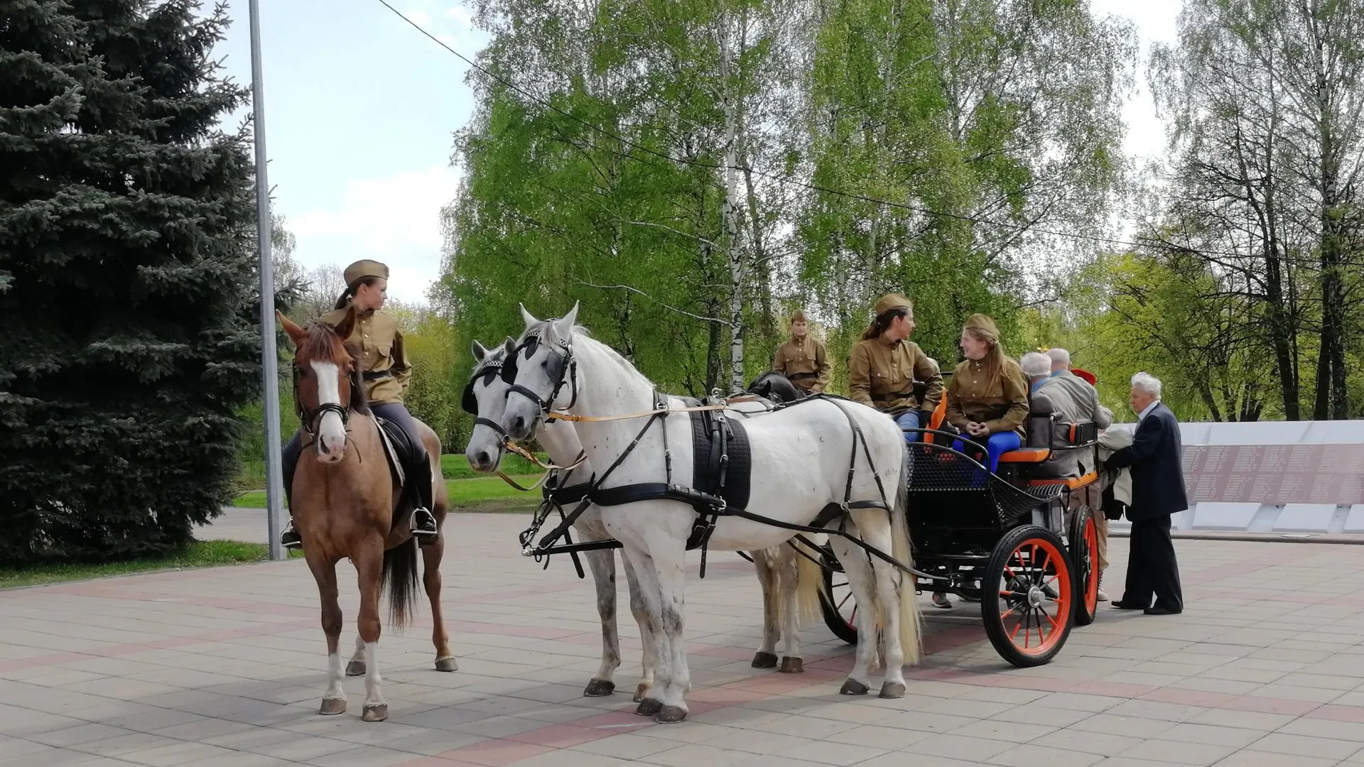 В Королеве прошло шествие в память о павших в Великой Отечественной войне