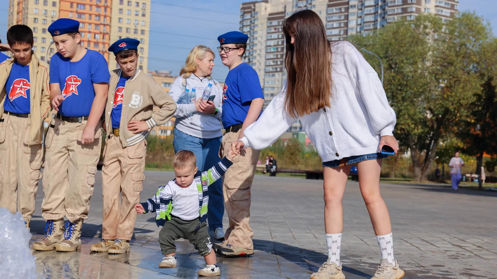 В парке за ДК «Мир» Реутова появился сухой фонтан