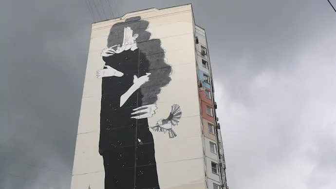 Где находятся 8 самых необычных граффити в Подмосковье