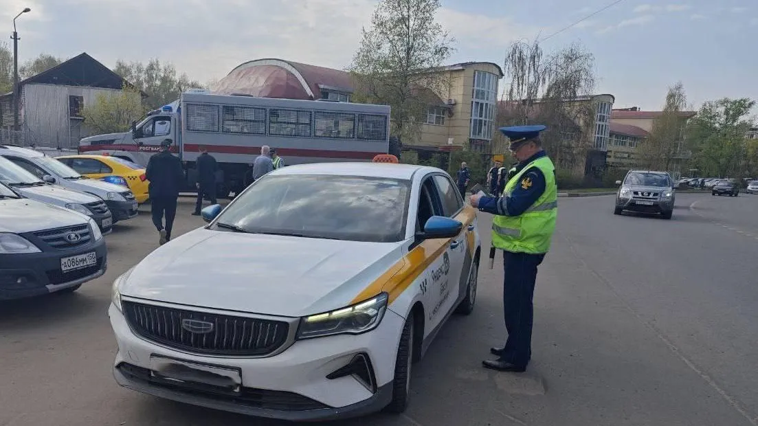 В Подмосковье проверили более 6 тыс машин такси с начала года