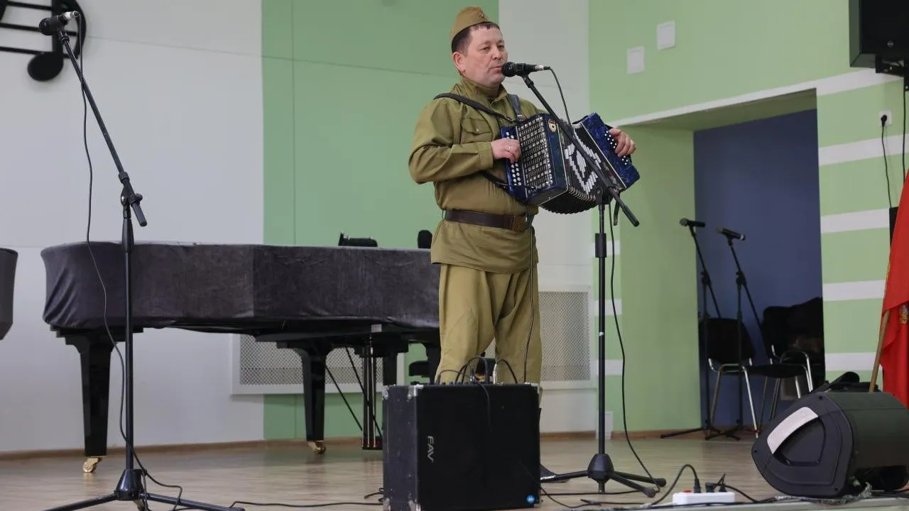Патриотический марафон «Фронтовая гармонь» прошел в Волоколамске