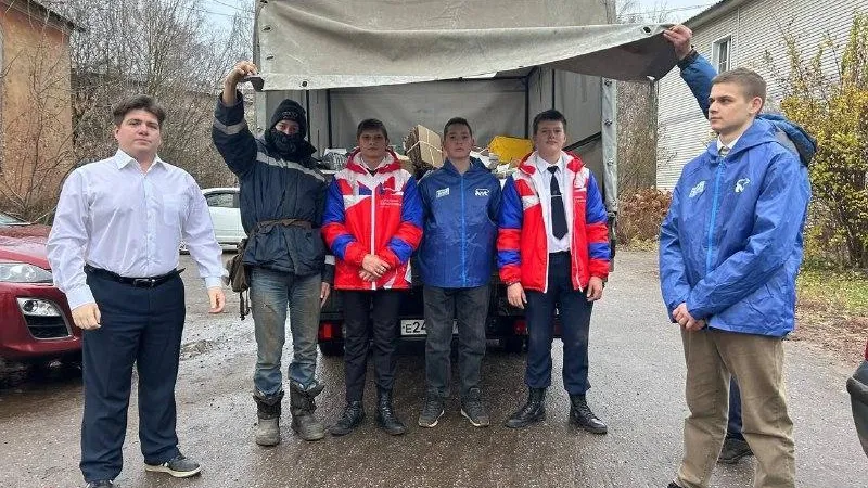 3 тонны макулатуры собрали в Лосино-Петровском