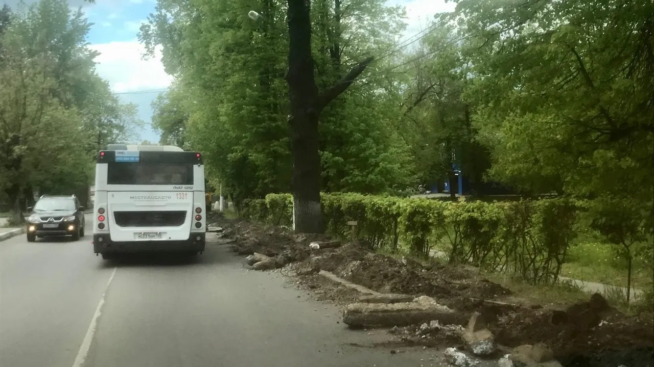 Ремонт автодорог начался на двух улицах микрорайона Подольска