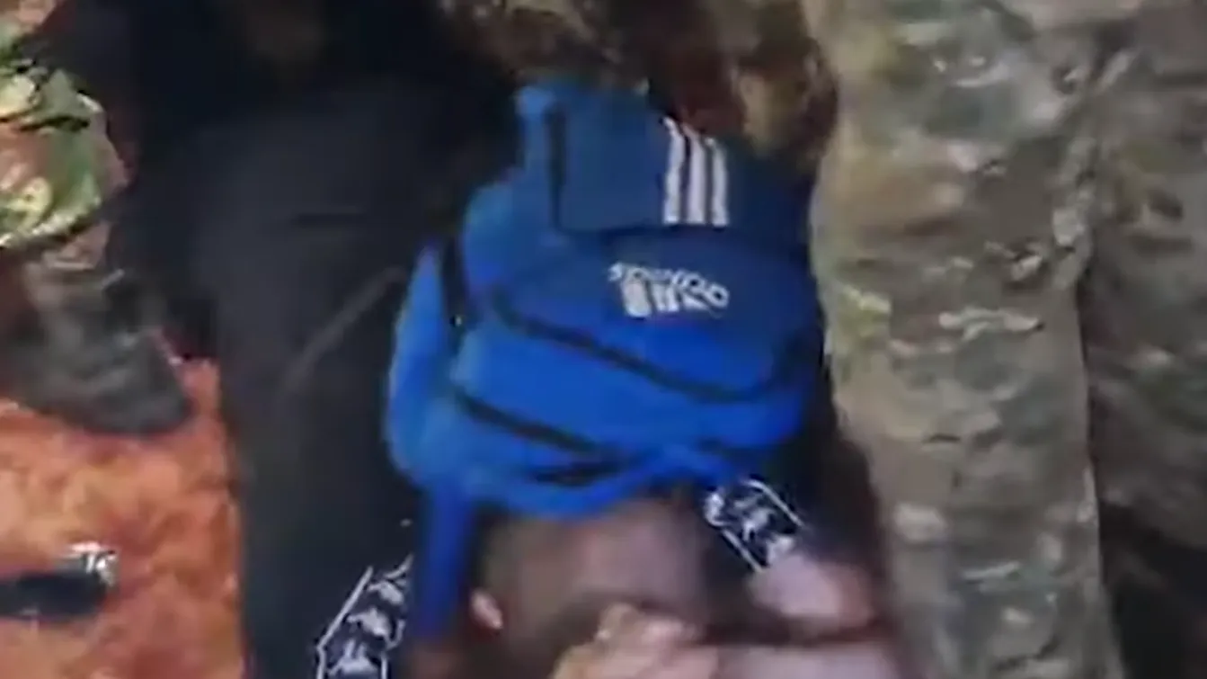 В Сети появилось видео задержания 4 сбежавшего из изолятора в Истре