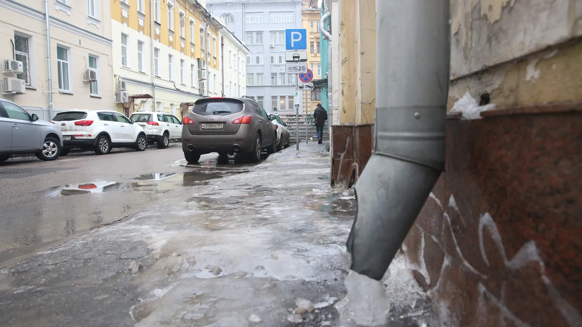 В Москве с начала января уже было больше оттепелей, чем обычно бывает зимой