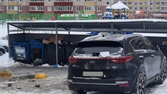 В Подмосковье за 3 дня отметили почти 200 случаев парковки возле контейнерных площадок