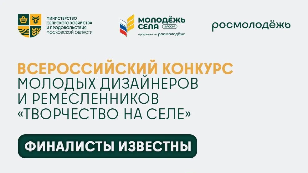 Подмосковные ремесленники стали финалистами Всероссийского конкурса «Творчество на селе»