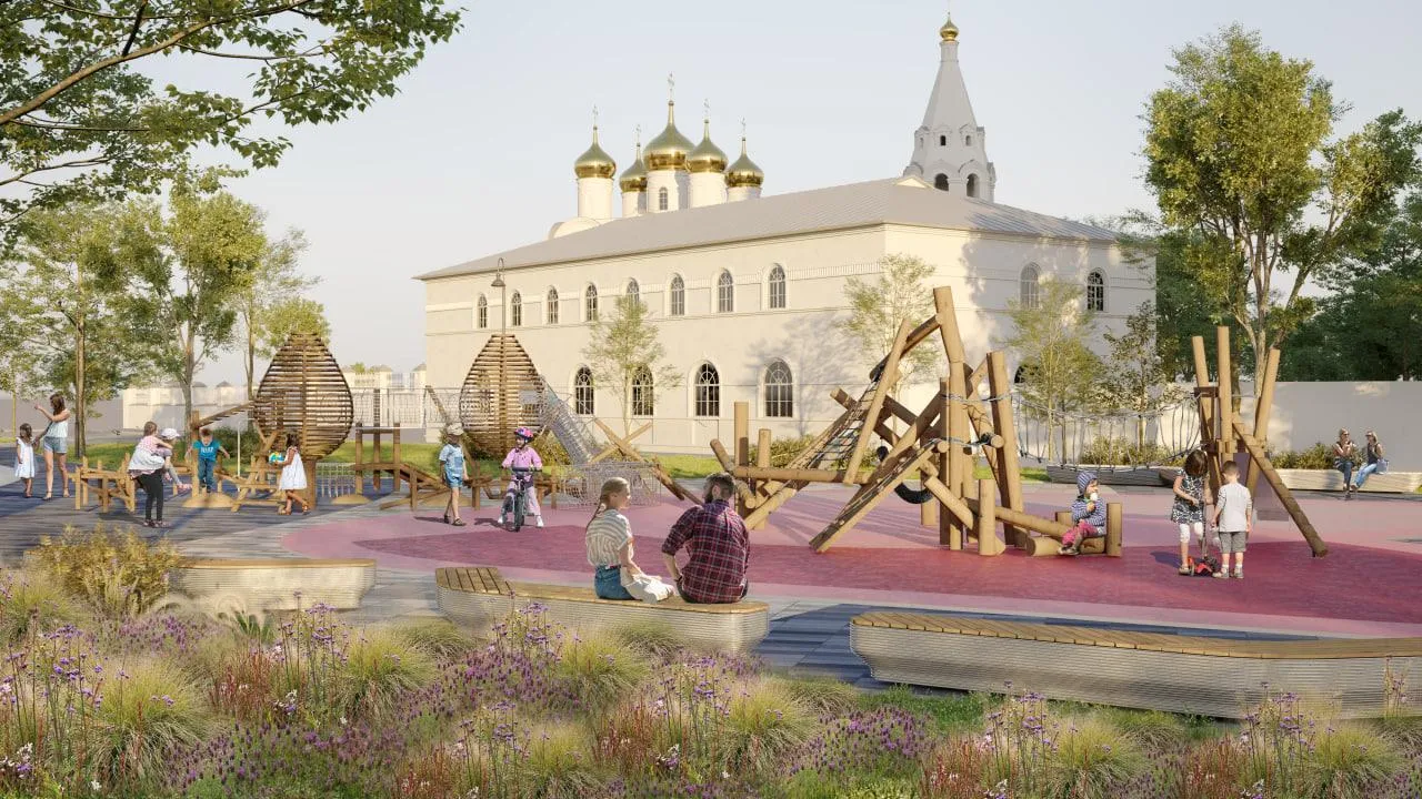 Благоустройство центральной части Дедовска завершится в 2024 году