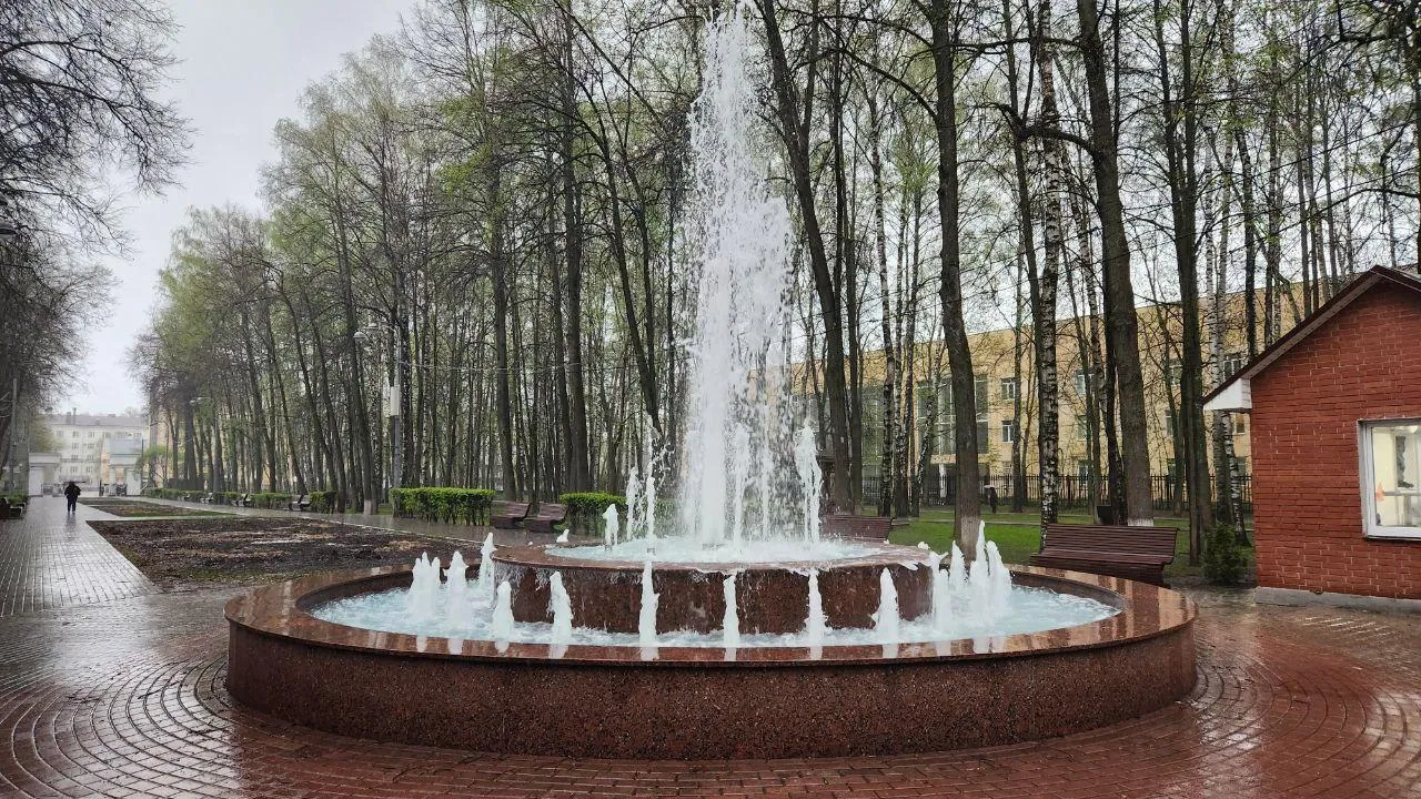 В Королеве стартовал сезон фонтанов