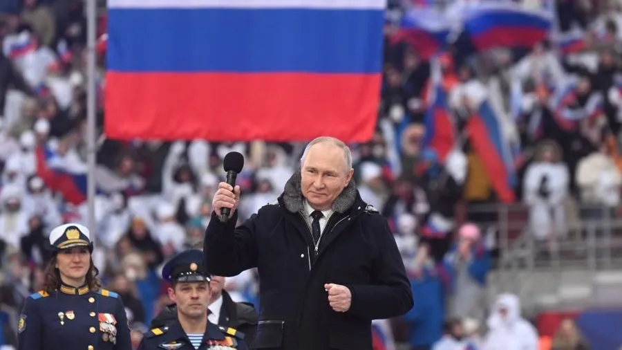 ВЦИОМ: Путину доверяют 78,1% россиян