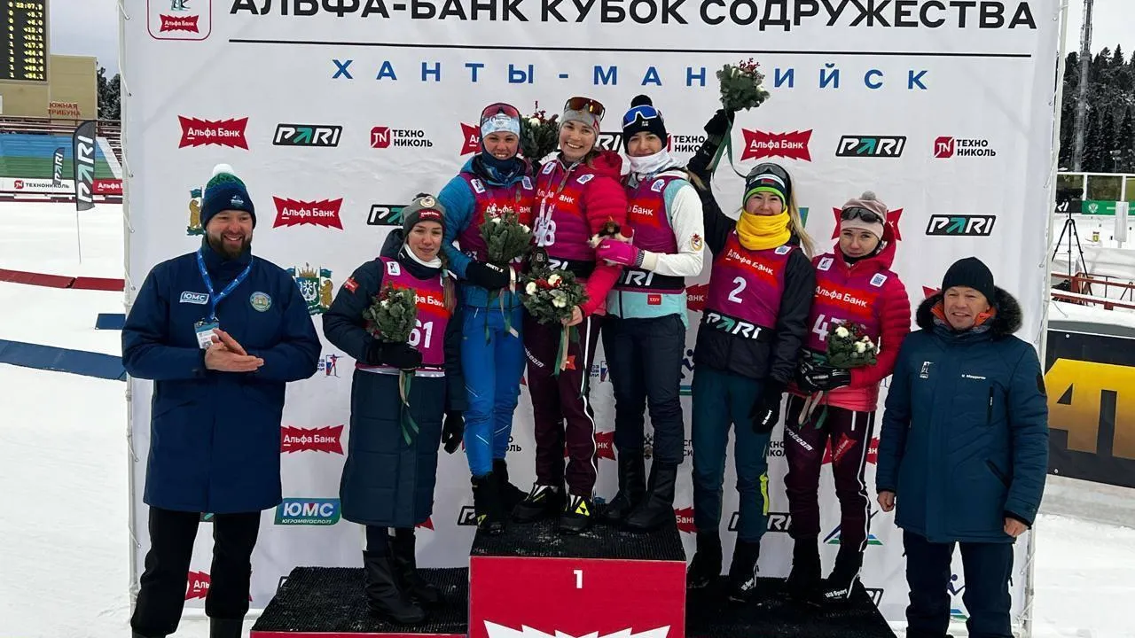 Подмосковная спортсменка взяла серебро на «Кубке Содружества» по биатлону