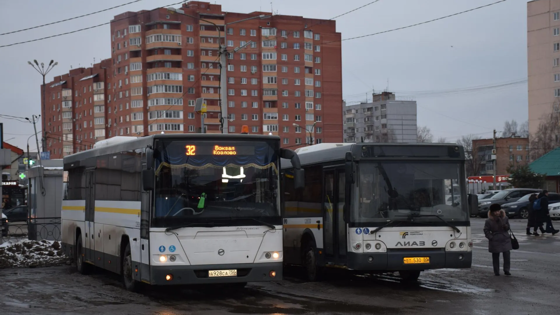 Новые автобусы на маршрутах в Павловском Посаде