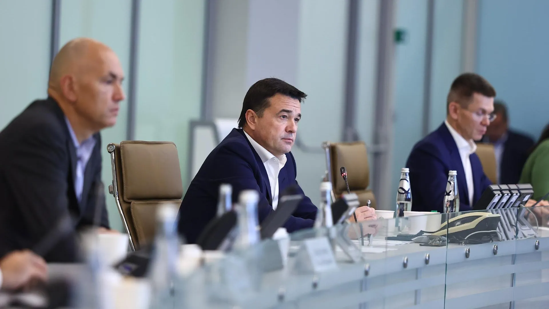 Андрей Воробьев пожелал успехов в работе врио глав 2 городских округов Подмосковья