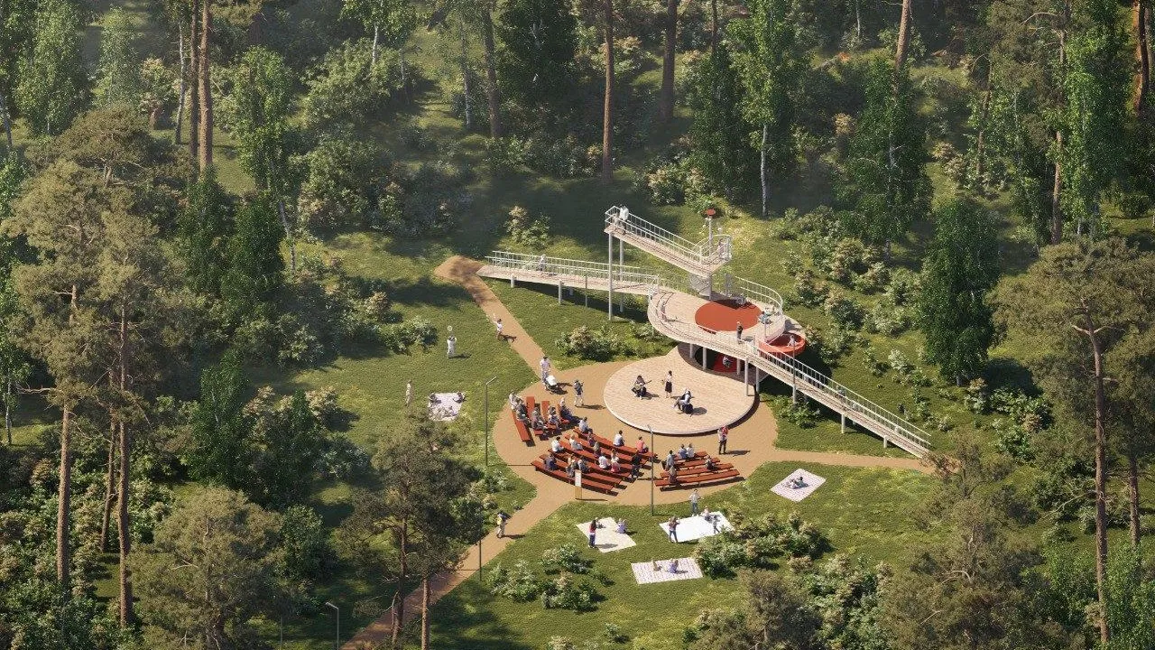 Вишняковский лесопарк в Балашихе благоустроят к октябрю