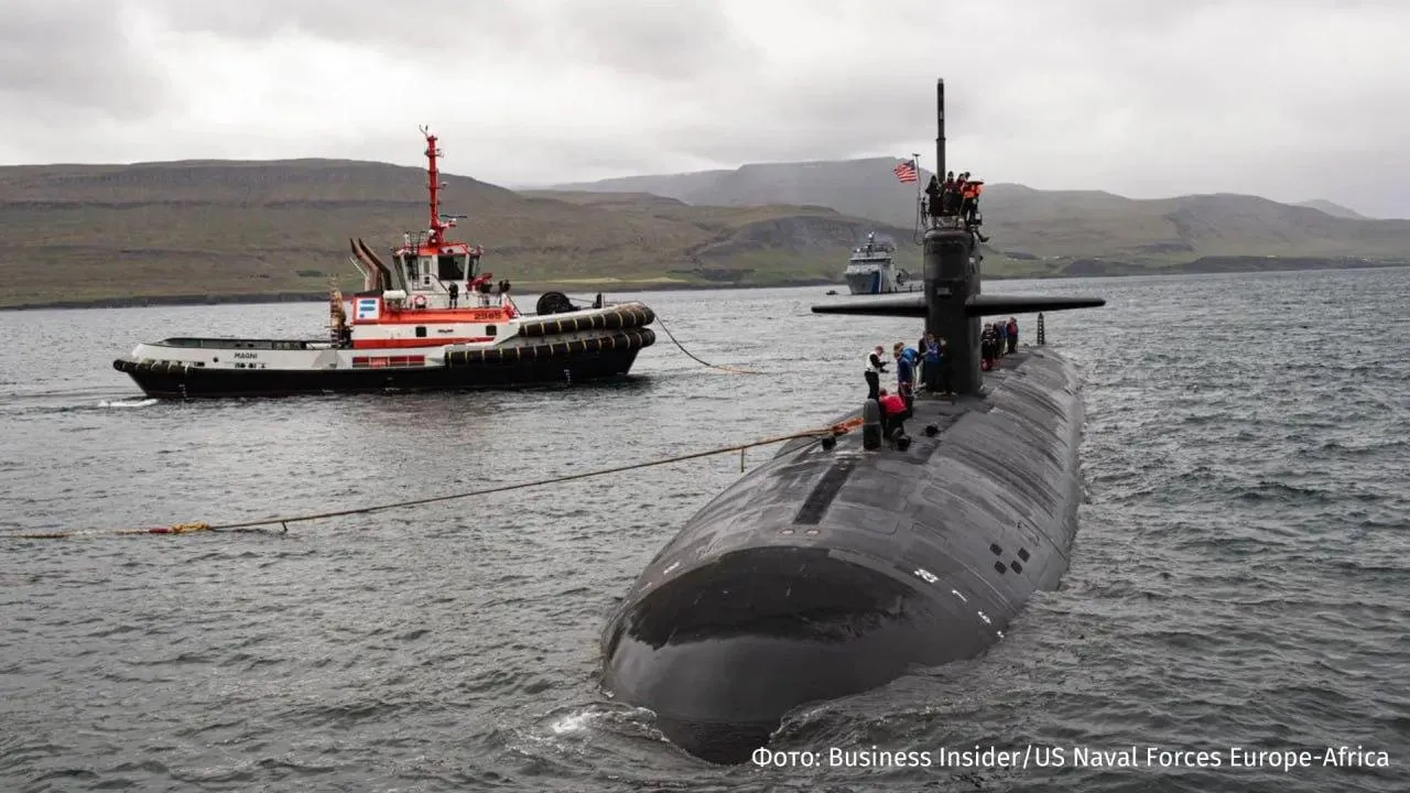 USS Newport News усилила присутствие НАТО в Северной Атлантике