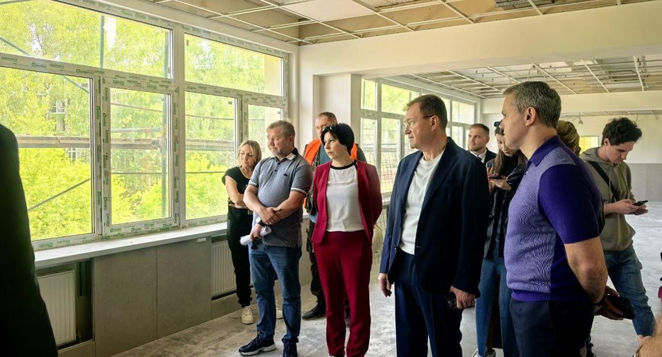 Глава Богородского округа проверил ход капитального ремонта социальных объектов округа