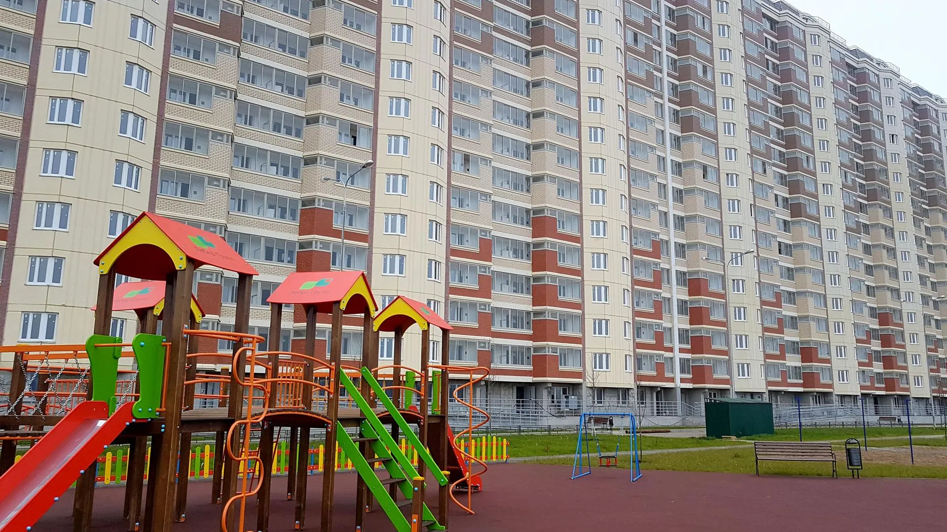Три дома построили в жилом комплексе в Домодедове
