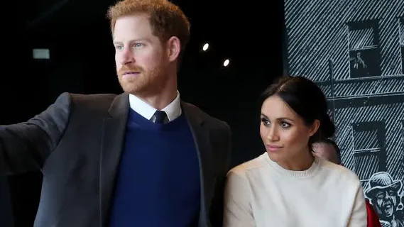 Northern Ireland Office. Prince Harry and Ms. Markle visit Titanic Belfast, CC BY 2.0