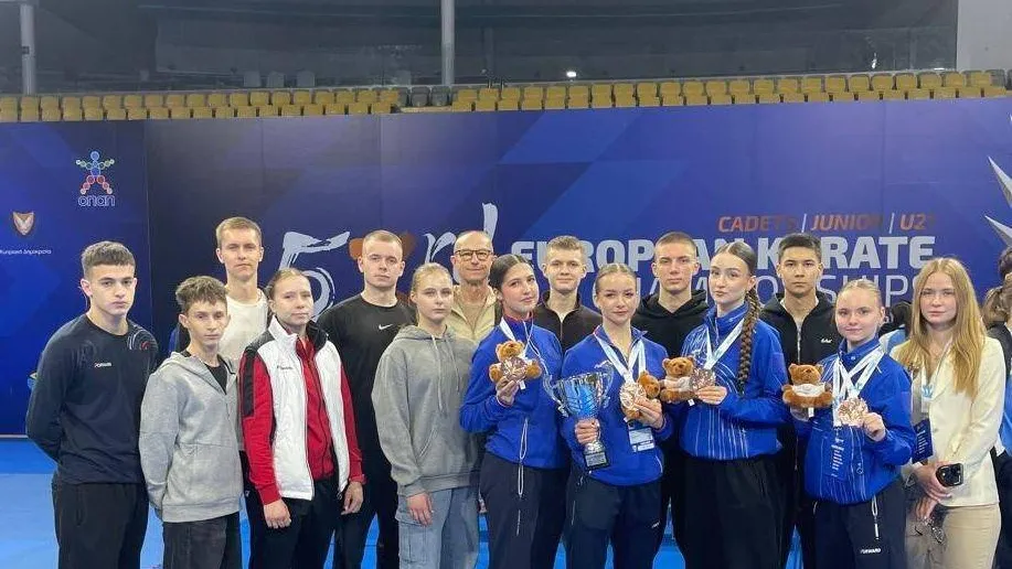 Клинские каратистки завоевали бронзу на первенстве Европы на Кипре