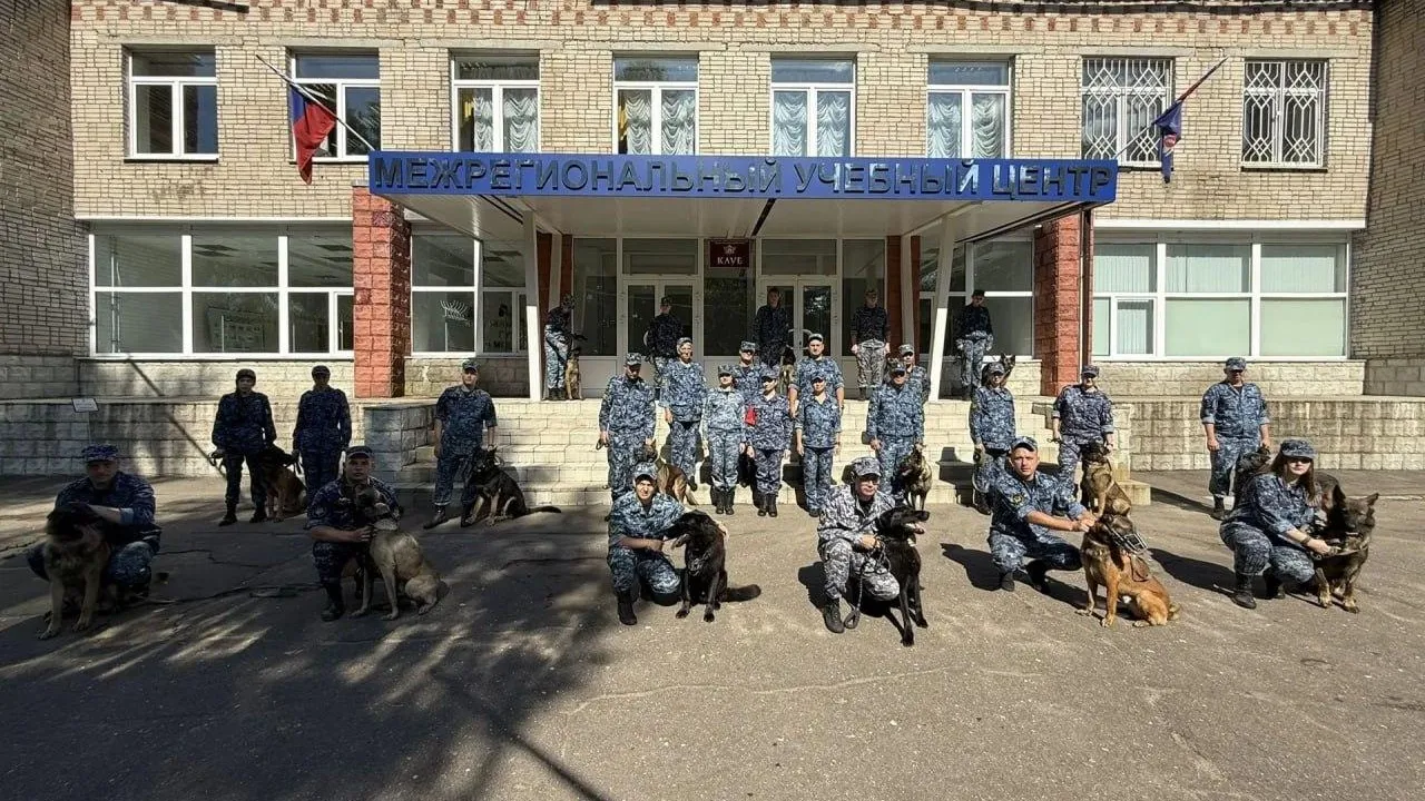 В Подмосковье прошли соревнования по служебному многоборью среди специалистов-кинологов ГУФСИН