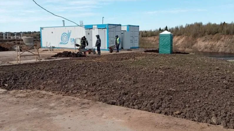 Установку для утилизации свалочного газа доставили на полигон «Парфеново» в Подмосковье