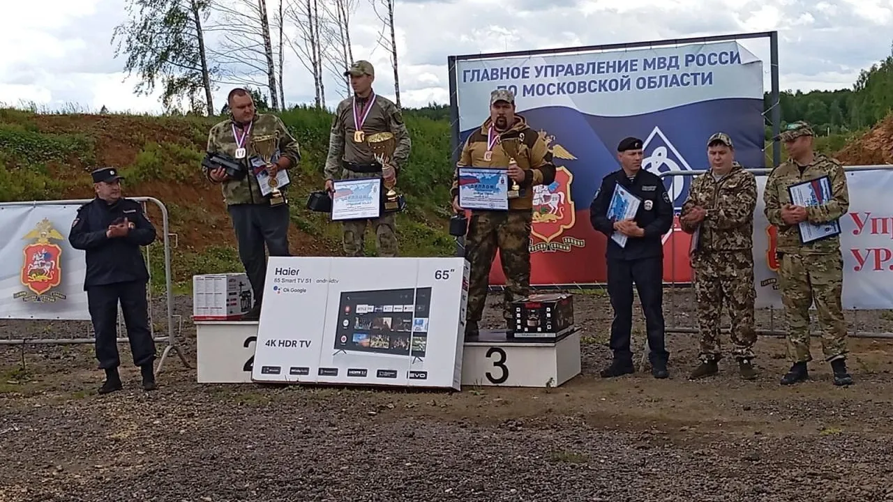Полицейские из Павловского Посада в числе лучших по стрельбе из снайперской винтовки