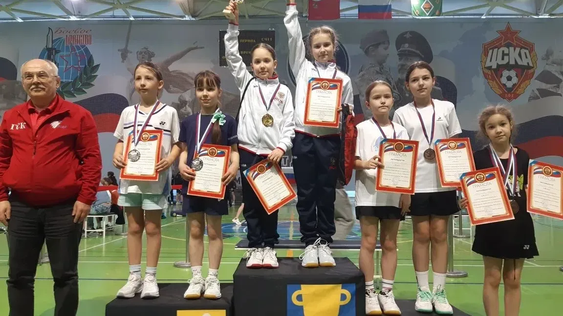 Бадминтонисты из Одинцова выиграли 17 медалей в Красноармейске
