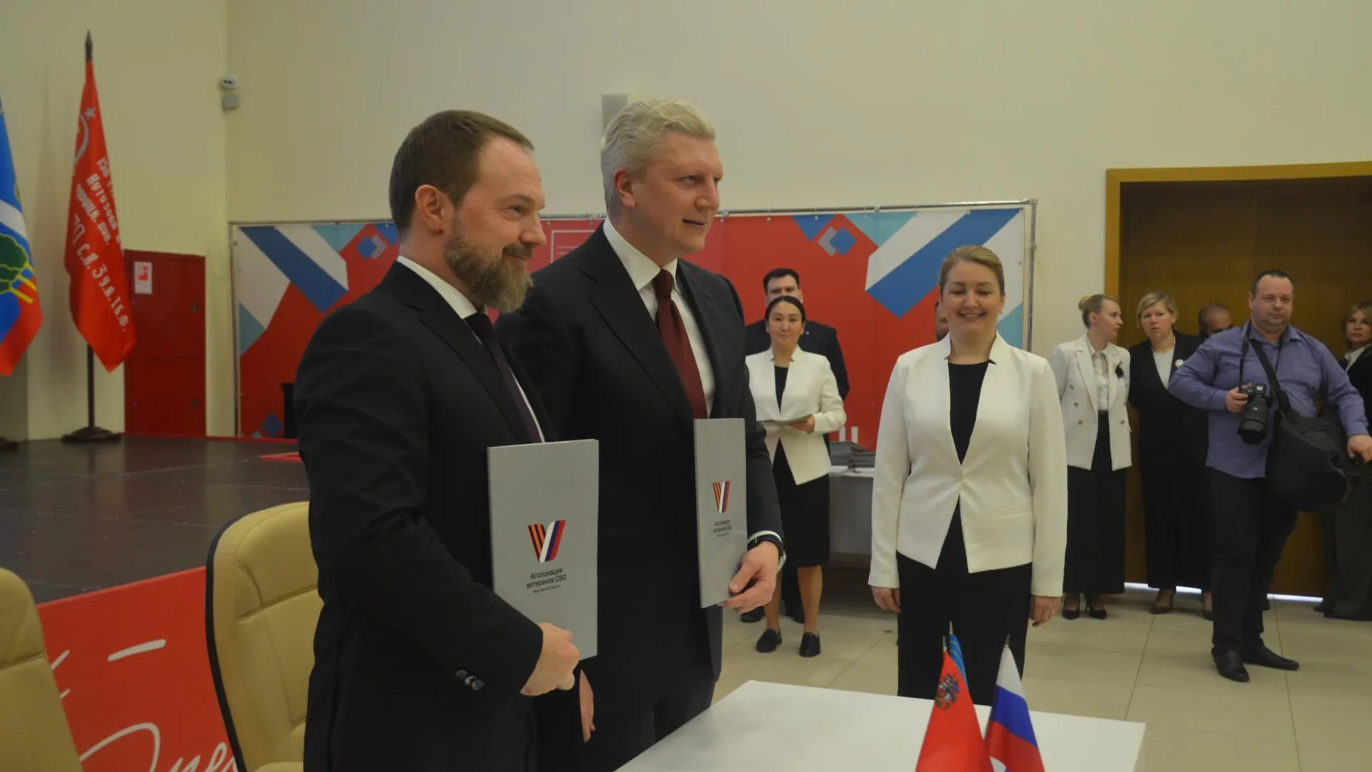 Муниципалитеты Подмосковья подписали соглашение с ассоциацией ветеранов СВО