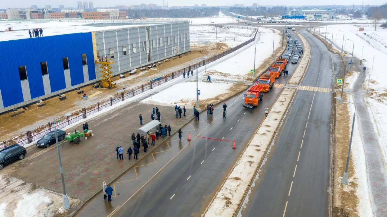 Новая дорога в Дубне соединила Московскую и Тверскую области