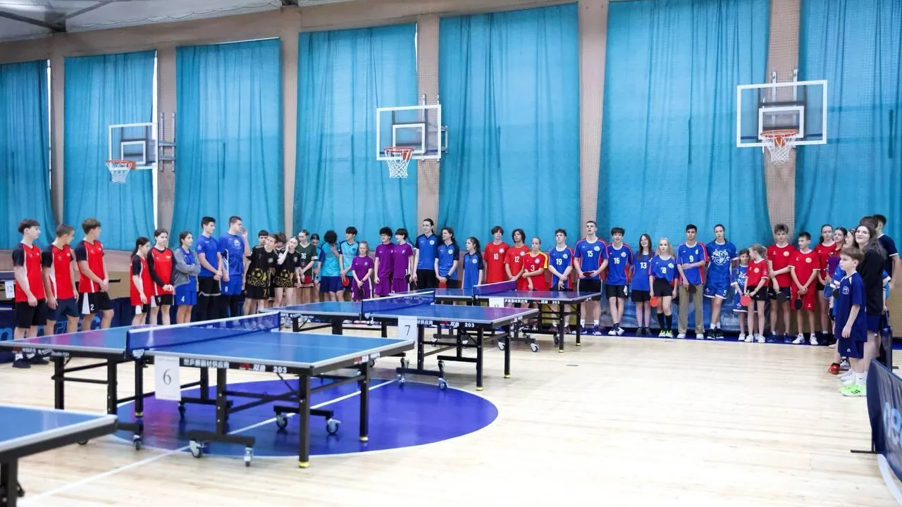 В Подольске стартовали соревнования по настольному теннису в рамках школьной лиги