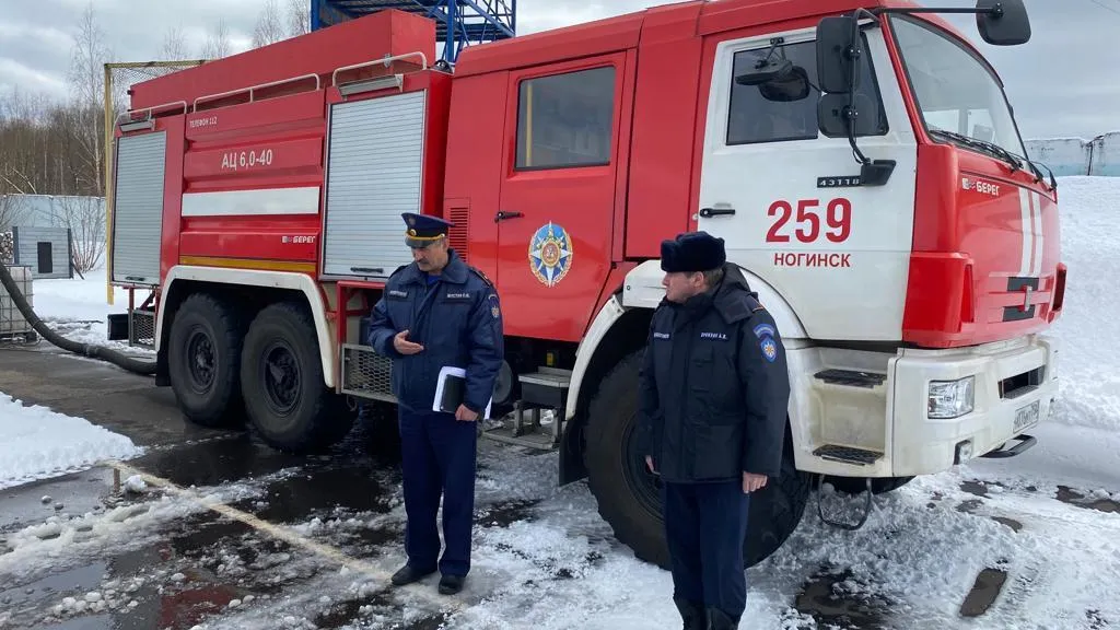 Водители пожарной техники Балашихи прошли аттестацию