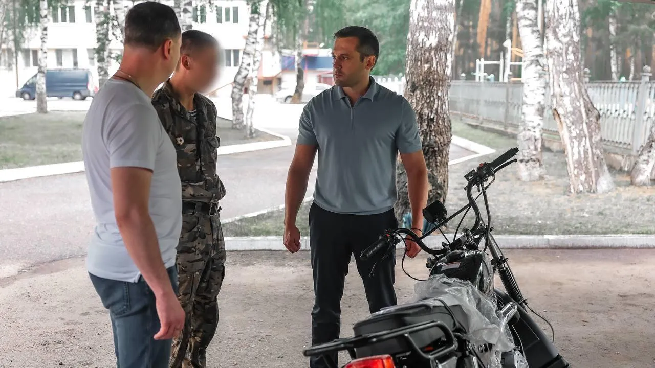 В Дубне передали мотовездеход в зону СВО