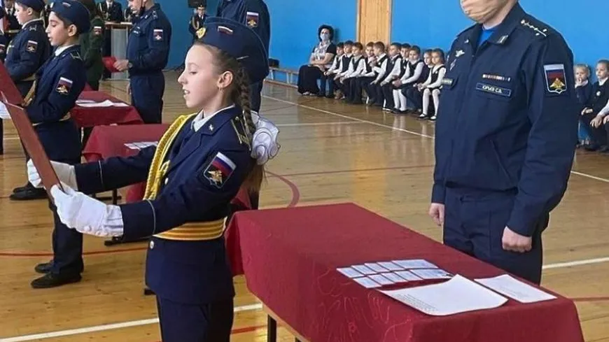Почти 50 школьников посвятили в кадеты в Люберцах