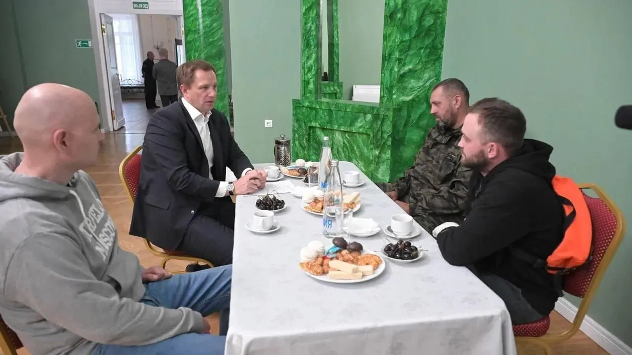 Глава Красногорска встретился с военнослужащими, приехавшими в отпуск из зоны СВО