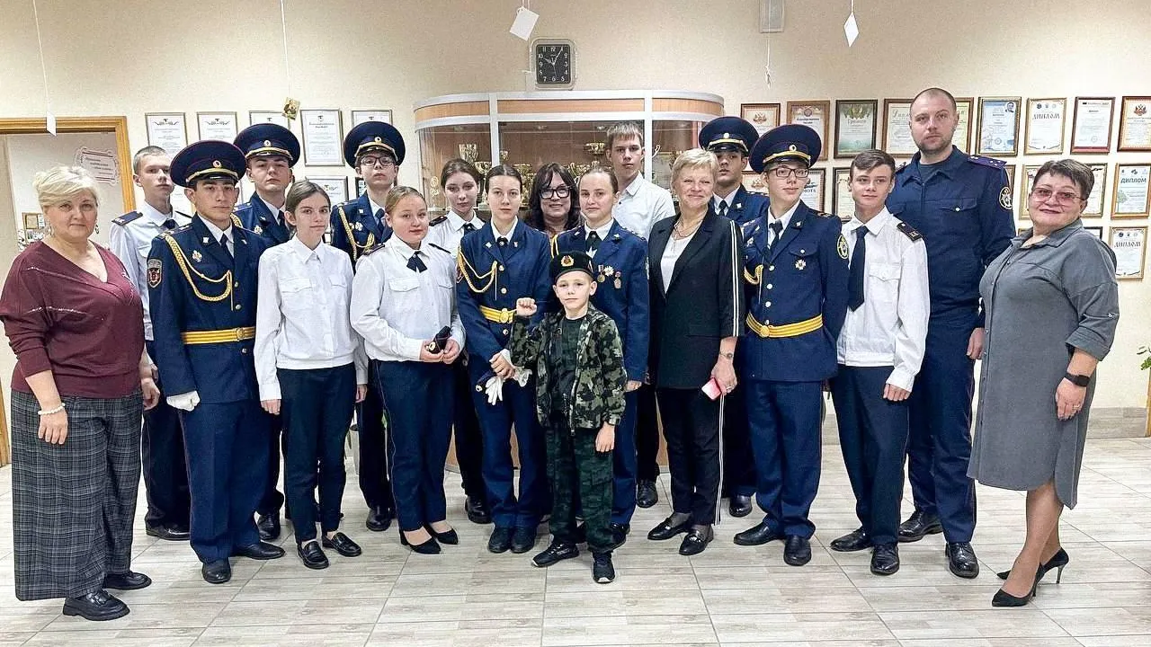 Домодедовские кадеты рассказали о своей учебе замглавы округа