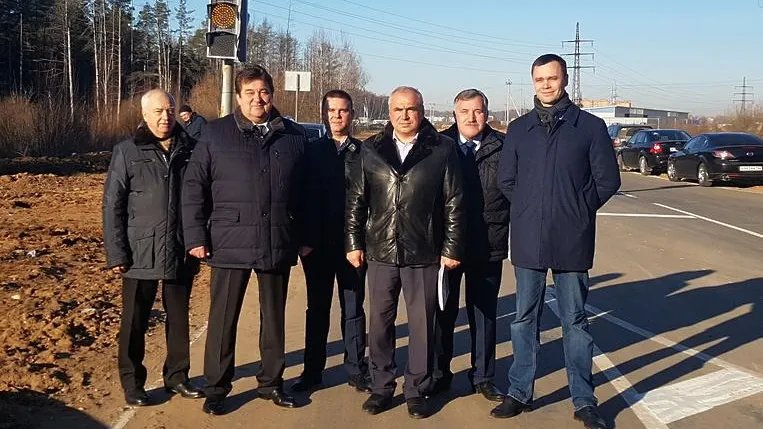 Новую объездную дорогу открыли в поселке Нахабино Красногорска