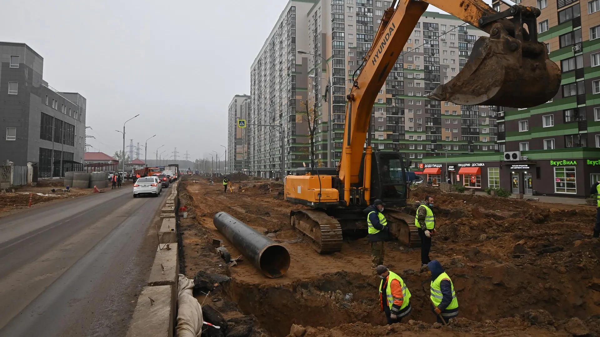 Власти Подмосковья рассказали о планах строительства дорожных объектов