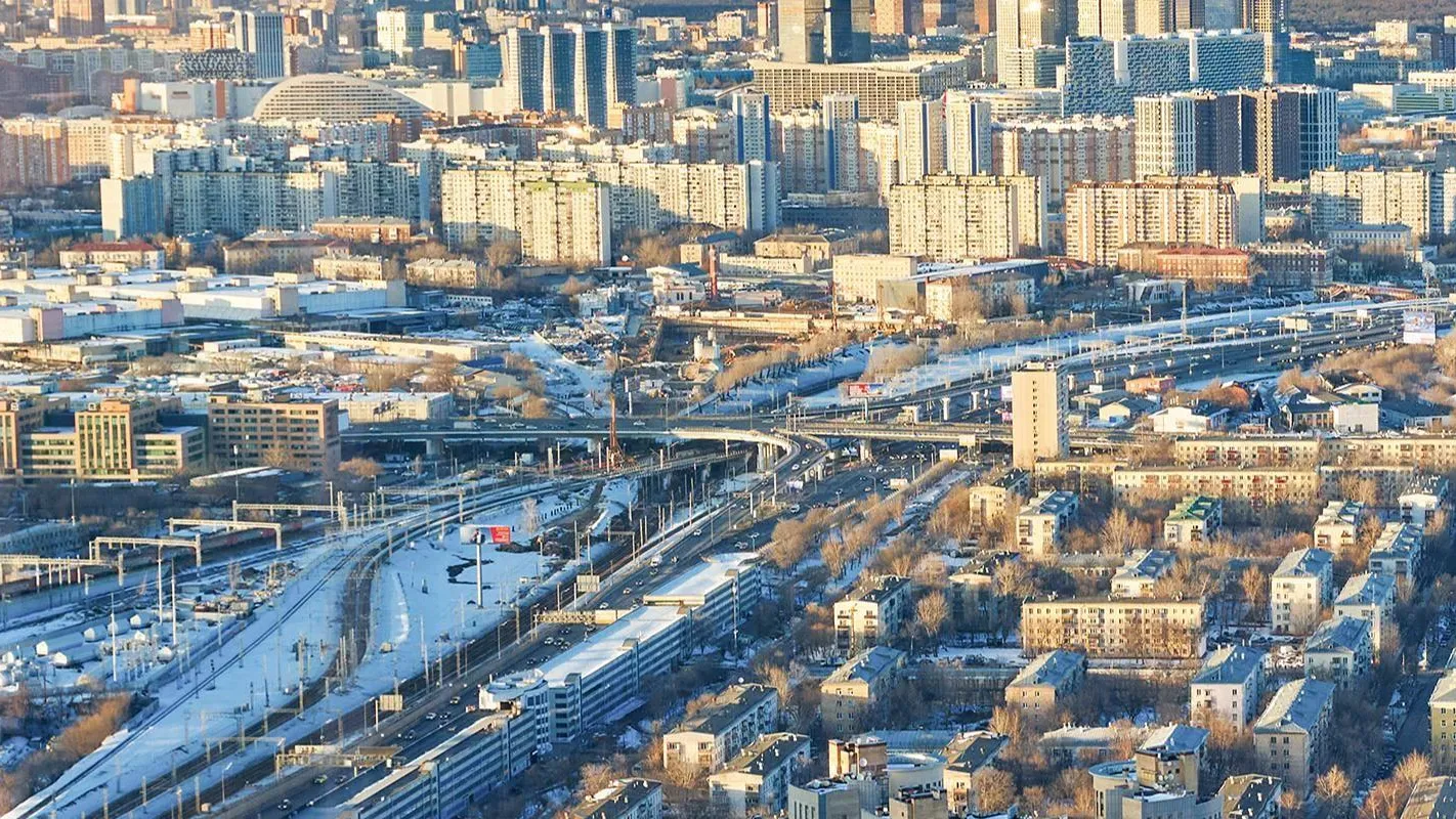 Собянин: в Москве реконструируют развязку на пересечении Звенигородского шоссе и ТТК
