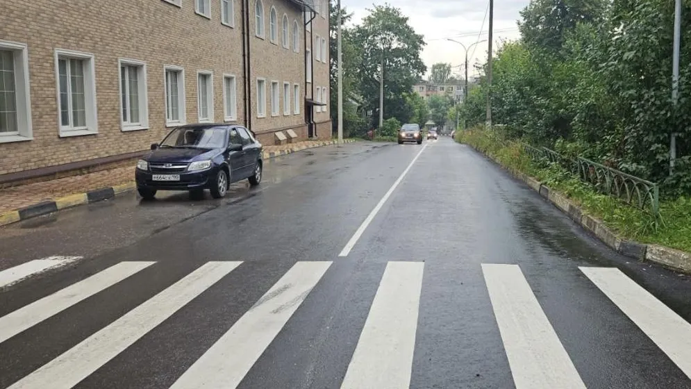 В Можайске продолжается ремонт региональных и муниципальных дорог