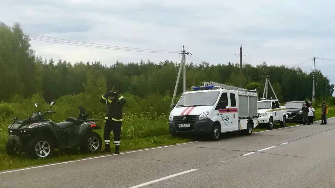 Спасатели Мособлпожспаса нашли заблудившегося в лесу мужчину