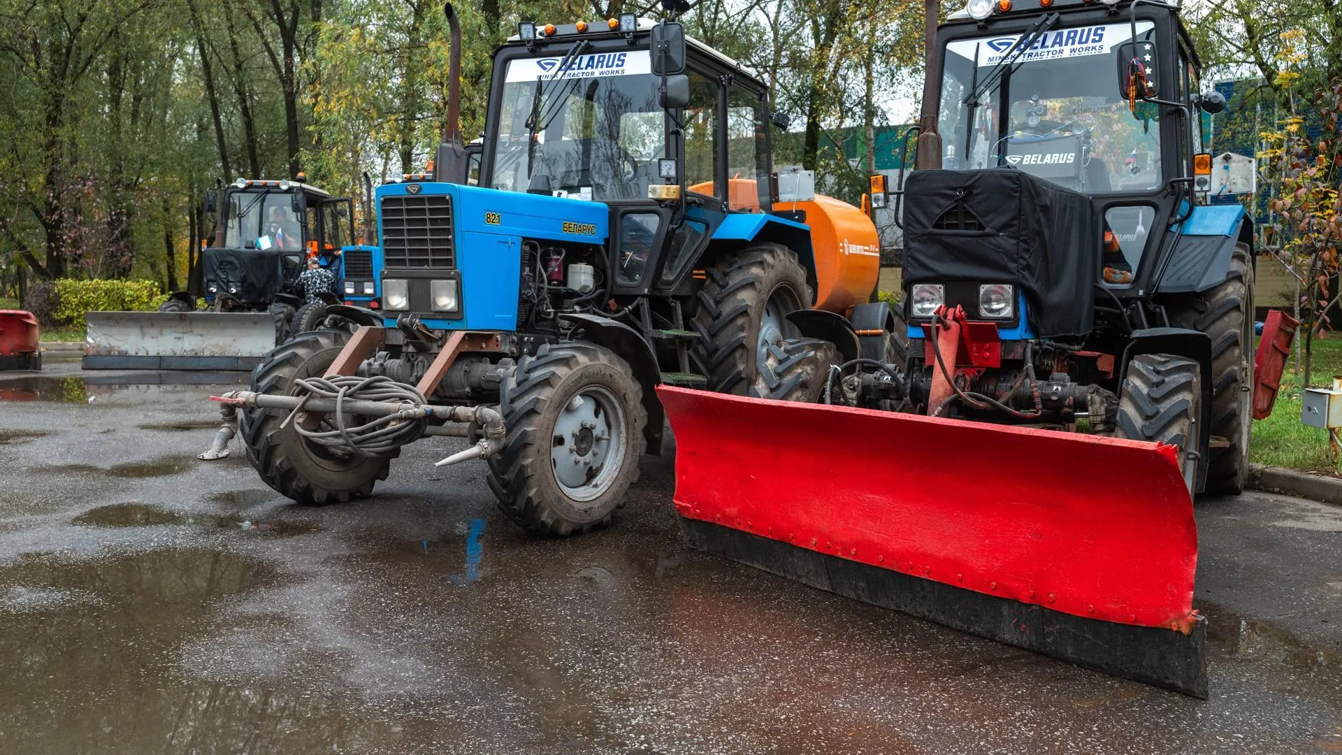 В Подмосковье начали проверять готовность парков к зимнему сезону